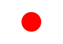 A solid red circle centered on a black background.
