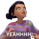 HUNTRIXYeahScream1GIF