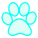 FF_PawSpinCyan animated GIF emoji - Alchemy Builders
