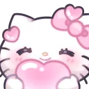 Chibihellokittyheart