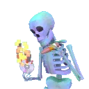 2219skeletonburncd