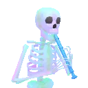 5611skeletonflute