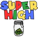 SuperHighTwitchEmote128x128px