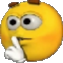 shhh Discord sticker | Audio Deluxe