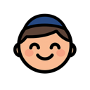 smile_boy_jewish Discord sticker | Jewish Community