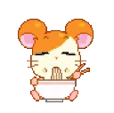 6HamtaroEatsRamen