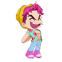 AbbyKeyArtStretchingGIF