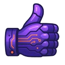 thumbs_up_ai Discord Emoji from HeyGen