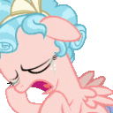 CozyCrying animated GIF emoji | Friendship Academy - MLP