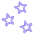 51363purplestartrio