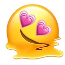 melting_heart_eyes Discord emoji