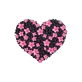 9441pinkblacksakuraheartgif