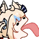 sabaLickLeft