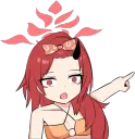 Renge_swimsuit_pointing_meme_by_