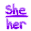 She_Her_Pronoun_Purple
