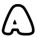 whitelettera
