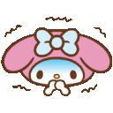 013Pink_MyMelodyScared