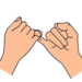 39587pinkyswear custom emote from Natural Disaster Survival Community