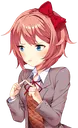 Sayori_pout