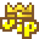 VIP animated GIF emoji from Realm Explorer | Find & Promote