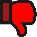 dislike Discord emoji