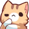 cat_thinks Discord sticker from Aura Kingdom: Allure of the Past
