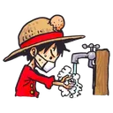 Luffywashinghands09