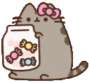 hellokittypusheen_eat1