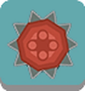 Red Spike Door