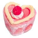 6994cakeheartpinkystrawberry