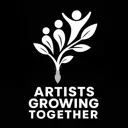 ArtistsGrowingTogetherBlackWhite