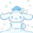 009Cinnamoroll_ChristmasSnow3