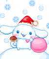 009Cinnamoroll_ChristmasSnow2