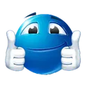 Thumbsup_Blueemoji