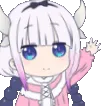 a_cute_kanna_wave_hi_hello