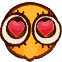12403stareheart custom emote | The pink pond