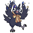 crowcelebrate500k Discord emoji