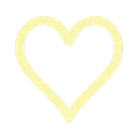 15002heartpastelyellow