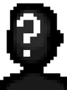 Silhouette figure with a white question mark on its face expressing confusion.