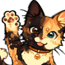 4f_catwavecalico Discord emoji