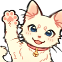 4f_catwavewhite Discord emoji