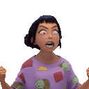 ZoeyMovieScreamingGIF