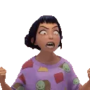 ZoeyMovieScreamingGIF