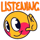 listening