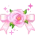 1253pinkrosebow