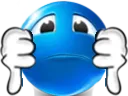 bluethumbsdown