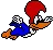 WoodyWoodpeckerFlying