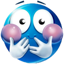 joobi_blush2 Discord Emoji - Crimson Hearts ‹❦›