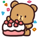 mocha_cake Discord Emoji from Crimson Hearts ‹❦›