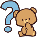 mocha_confused custom emote - Crimson Hearts ‹❦›